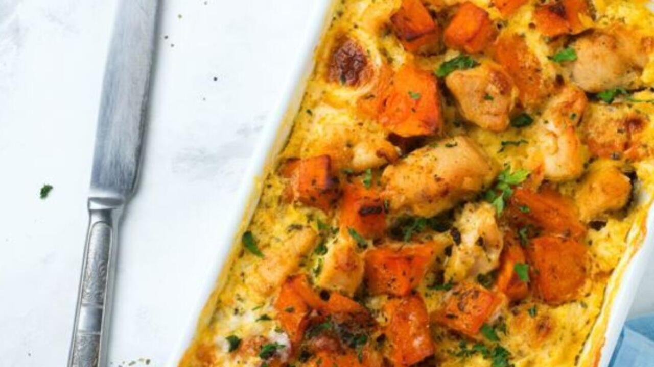 What to cook for dinner with pumpkin: a variant of a hearty dish
