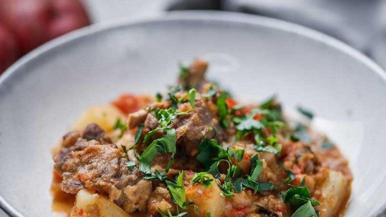 Chanahi with beans and mushrooms: how to cook without flour and oven