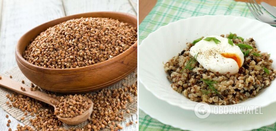 Buckwheat with egg