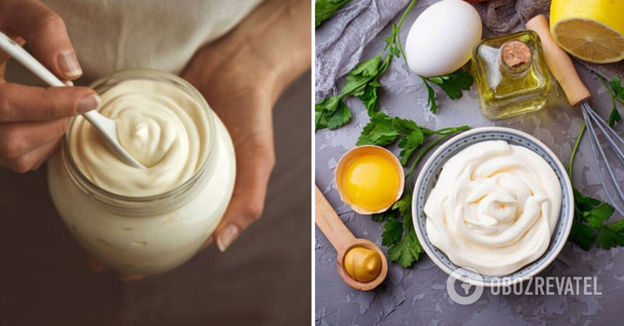 Recipe for delicious mayonnaise