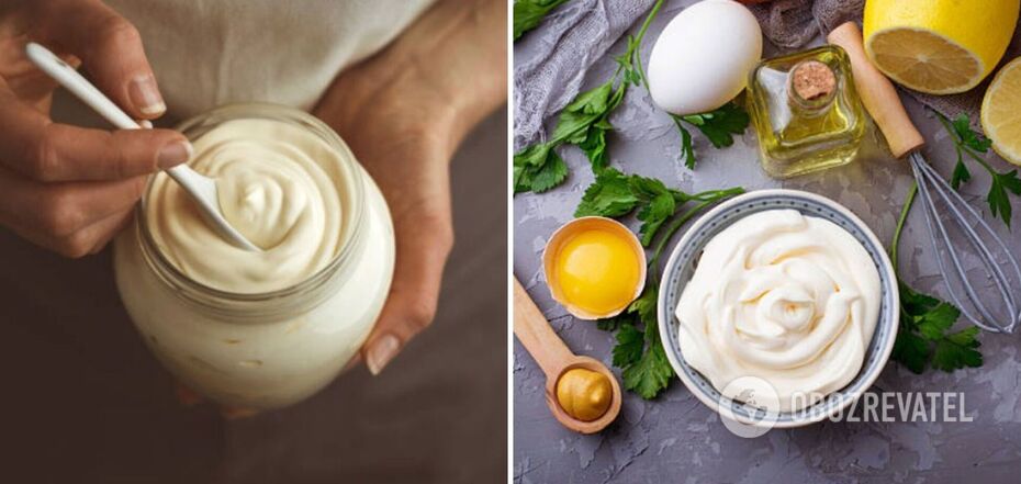 Recipe for delicious mayonnaise