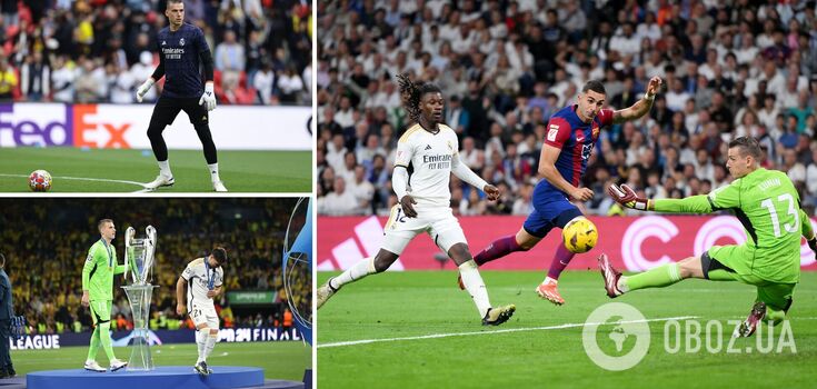 "He will not play at all". The goalkeeper of the national team of Ukraine received an ultimatum from Real Madrid