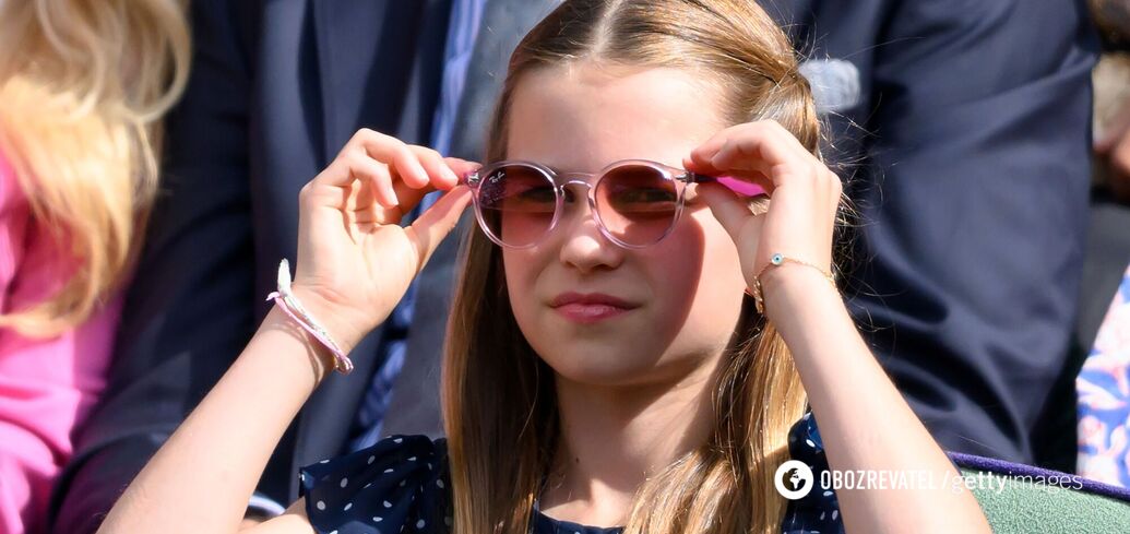 A bracelet with a hidden meaning was spotted on Princess Charlotte's hand. Photo