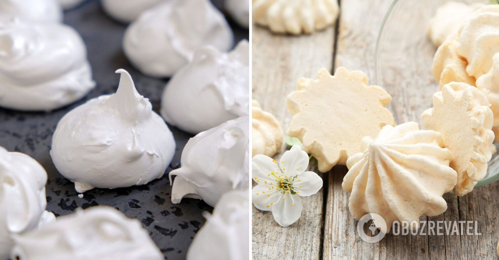 The best meringue recipe: tender on the inside and crispy on the outside