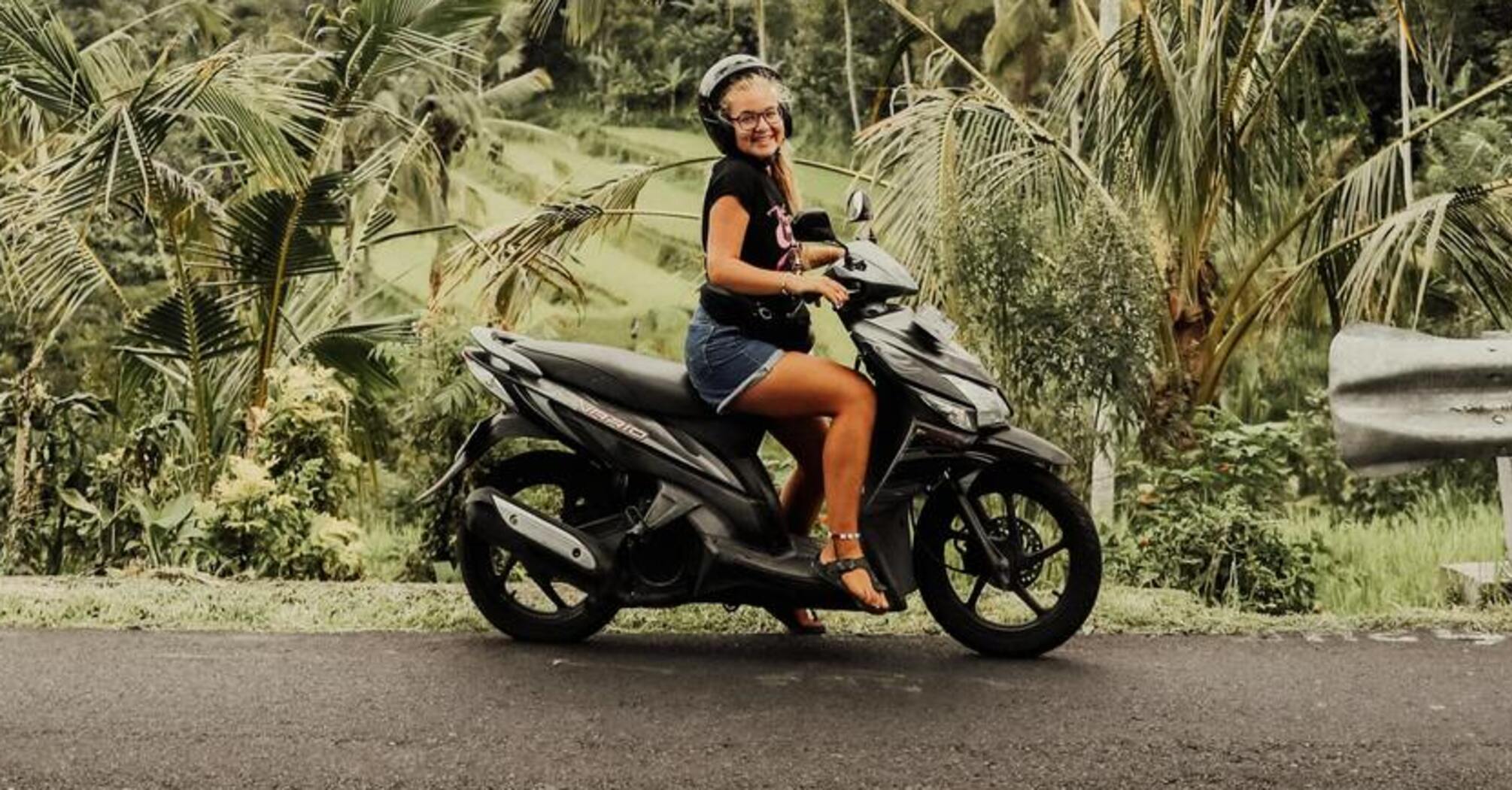 Bali urges Russian tourists to 'dress more modestly' as women riding scooters in bikinis distract drivers