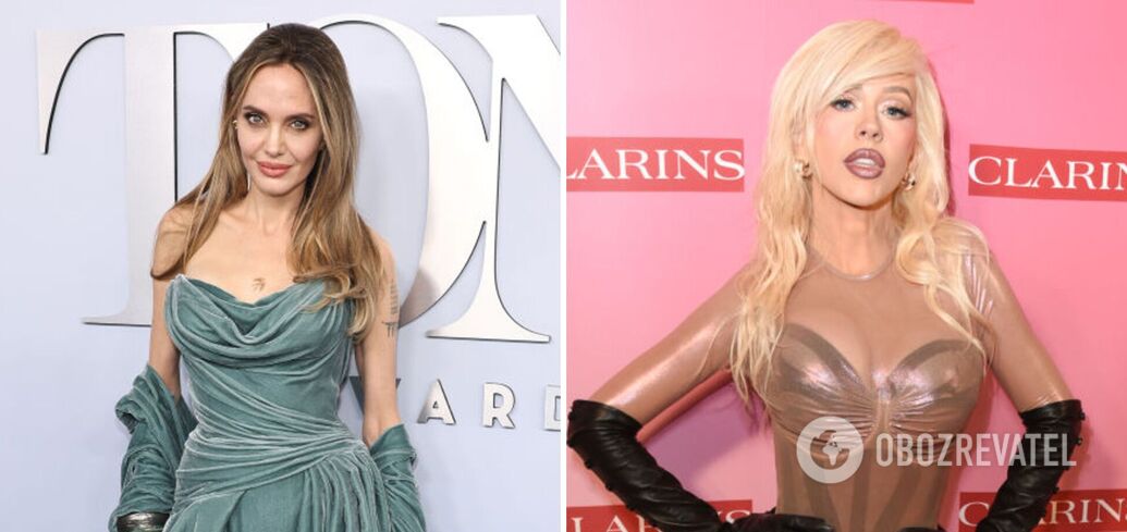 Angelina Jolie and Christina Aguilera scared fans with amazing weight loss. Photos before and after