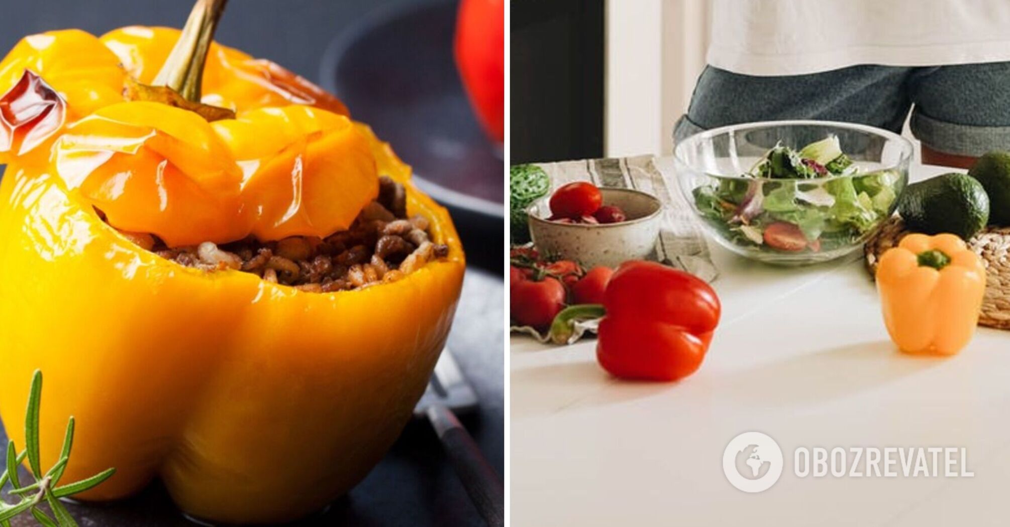 Stuffed peppers with a secret ingredient: what is the best way to replace rice
