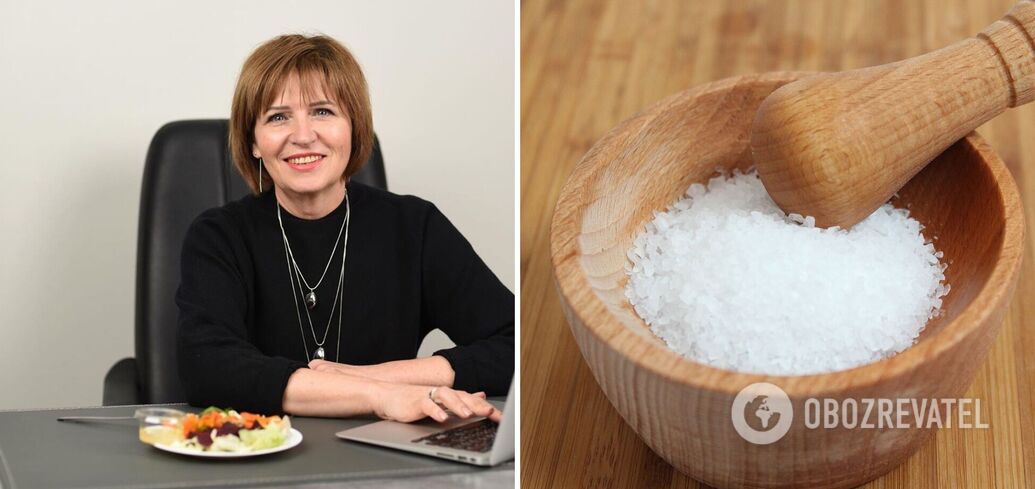 Svitlana Fus named a safe rate of salt per day