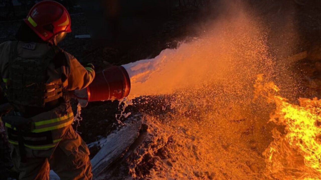 The occupiers hit power facility in Sumy region: emergency services are working at the impact site