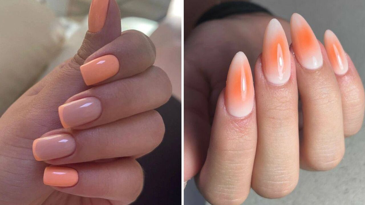 Forget about pink: 7 stylish and trendy peach manicure ideas for 2024