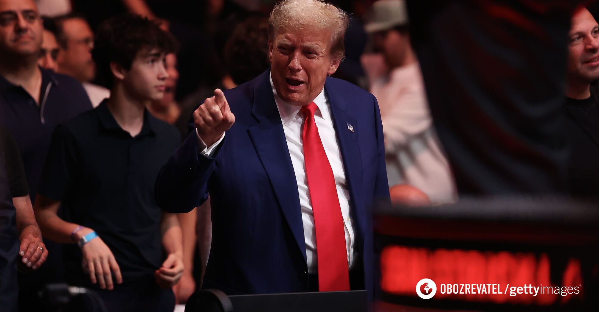 "We will not have men playing in women’s sports": Trump speaks out about transgender people