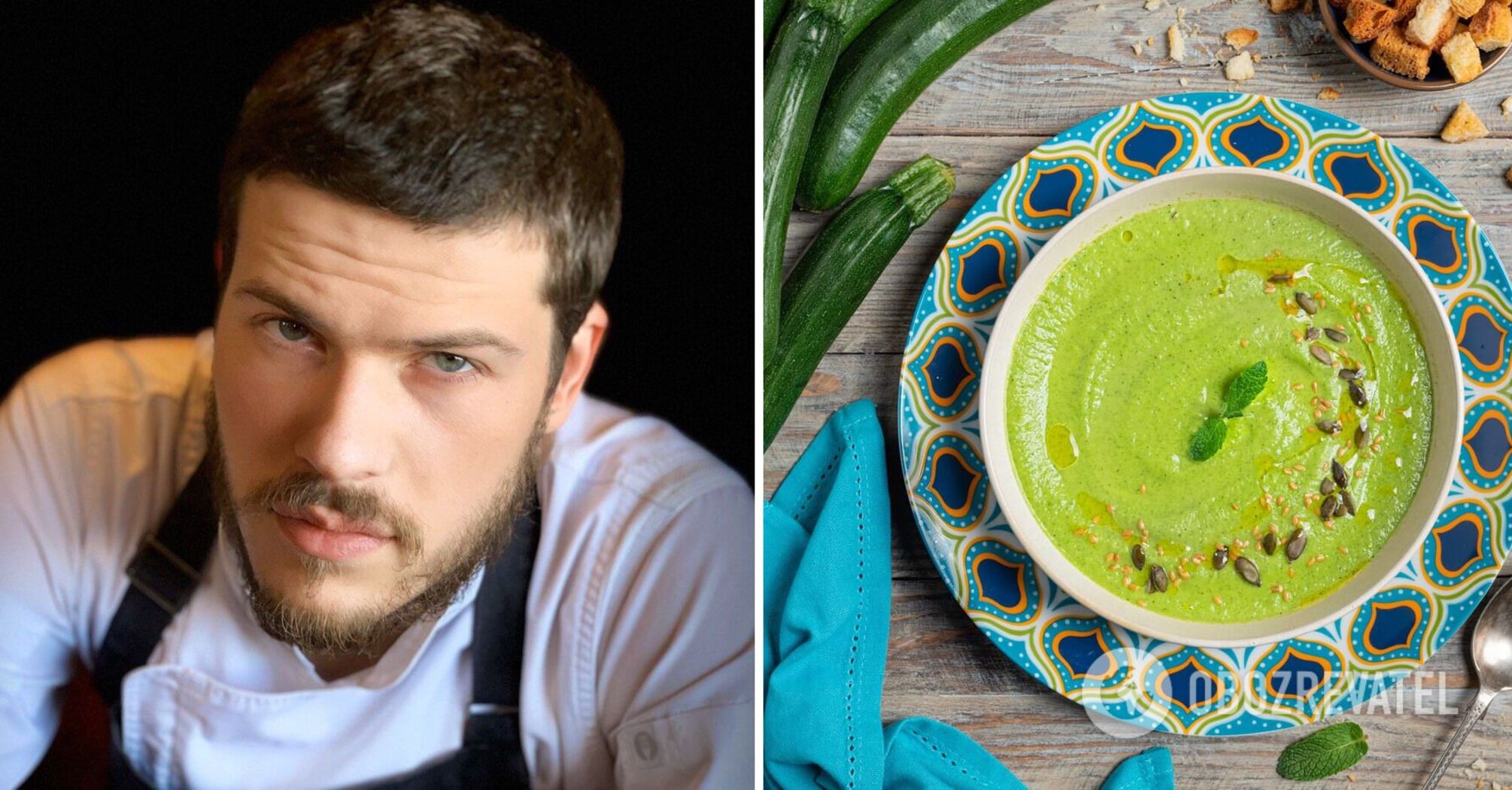 Hryhorii Zvirgge shared a recipe for a delicious soup