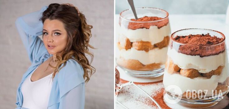 An easy way to make tiramisu at home: a recipe from Vlada Rohovenko
