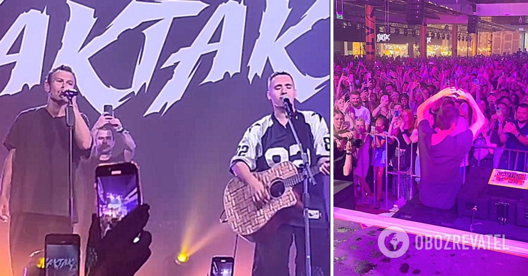 Two legends: Sviatoslav Vakarchuk and YAKTAK unexpectedly sang together and tore the hall apart. Video