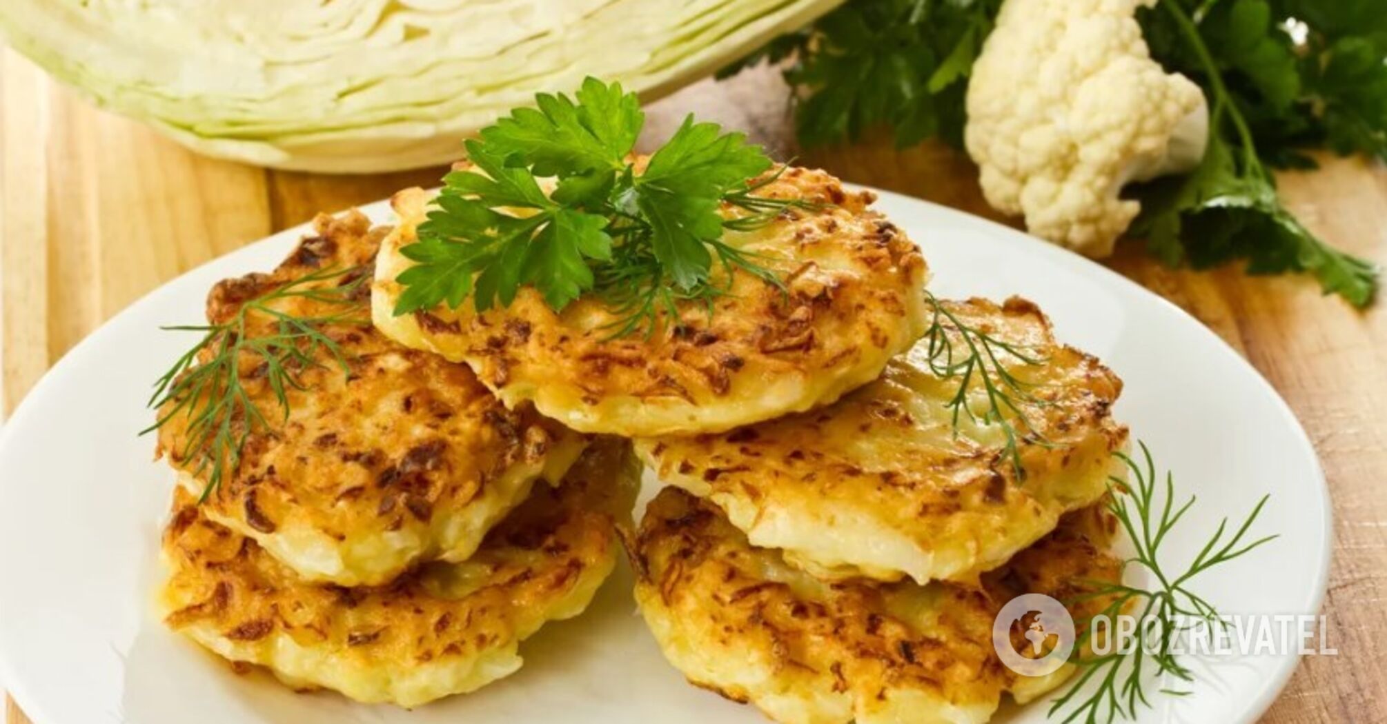 Hearty vegetable pancakes without meat: what product to make a simple dough from