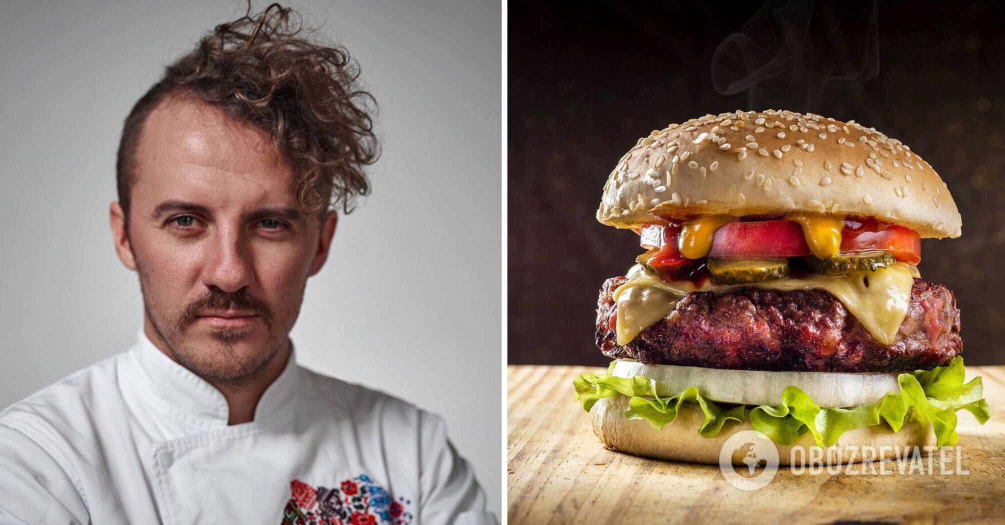 Yevhen Klopotenko tells how to cook burgers deliciously at home