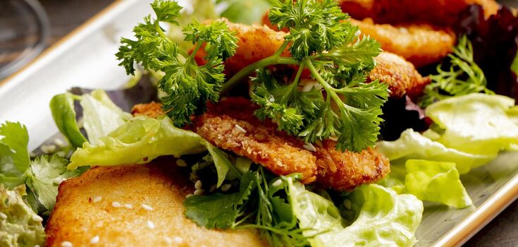 Caesar chicken: the right sauce makes this simple dish unsurpassed