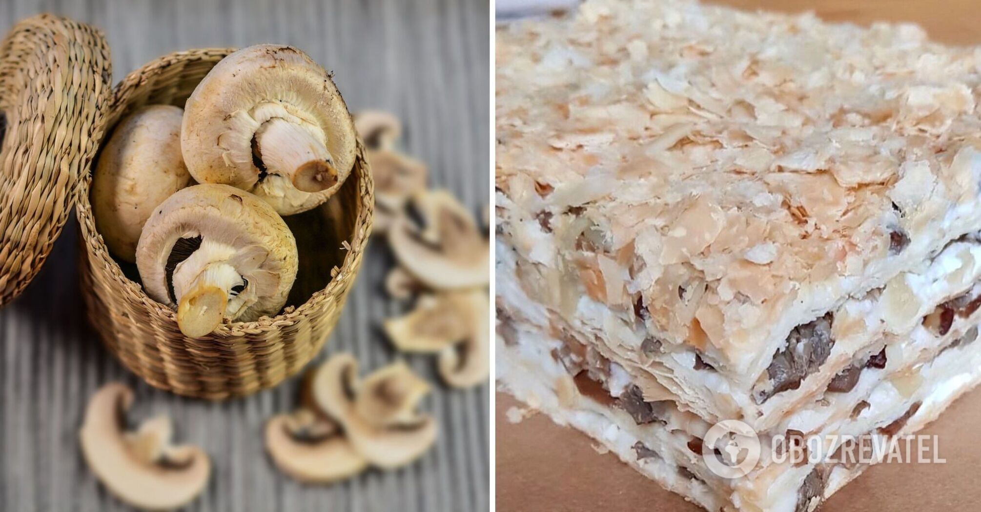 Mushroom cake