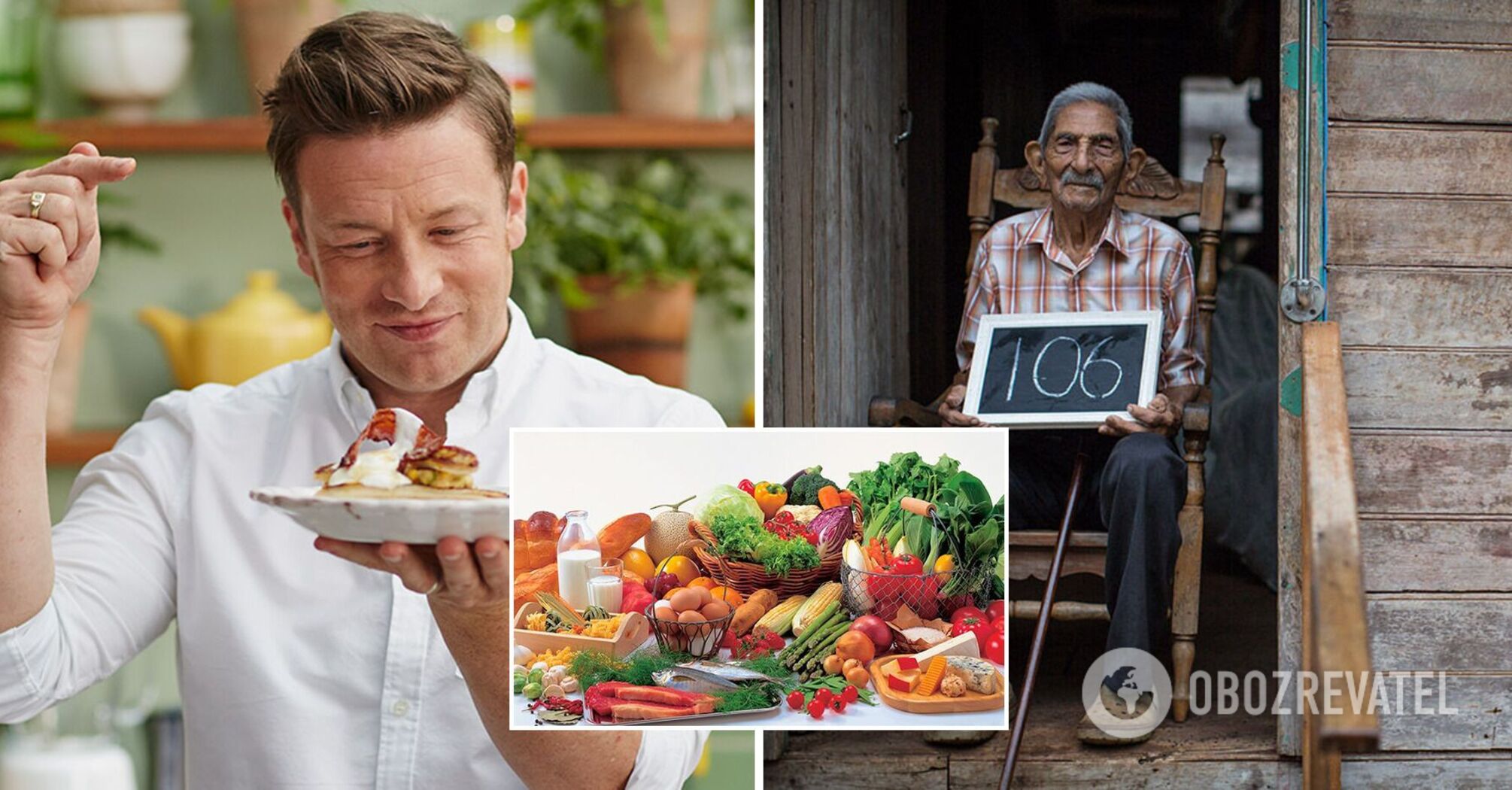 Jamie Oliver named 14 foods that promote longevity