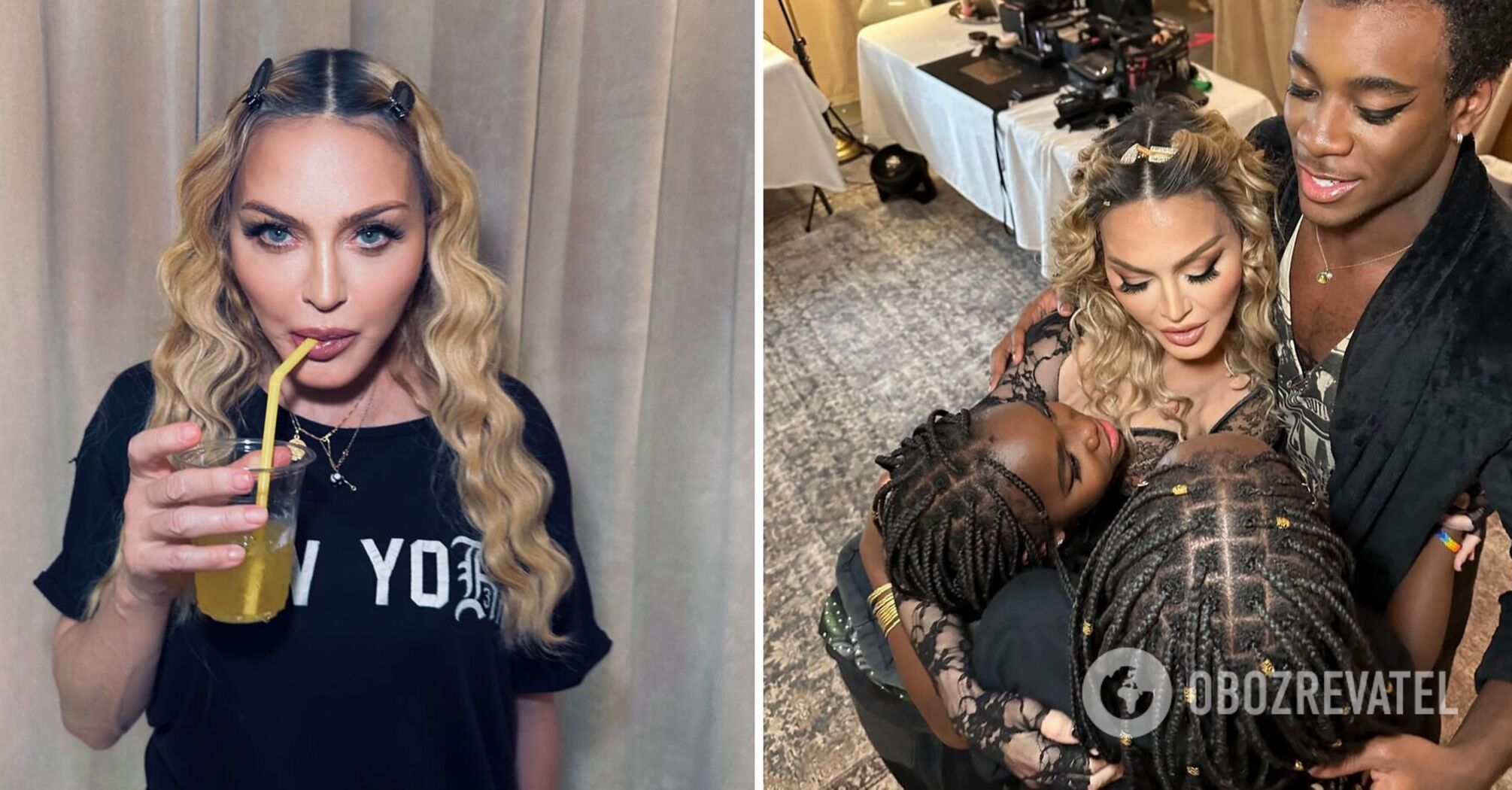 Madonna unexpectedly appeared at the premiere of Deadpool and Wolverine with her adopted twin daughters. Rare photos