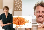 Nutritionist Svitlana Fus and chef Yevhen Klopotenko