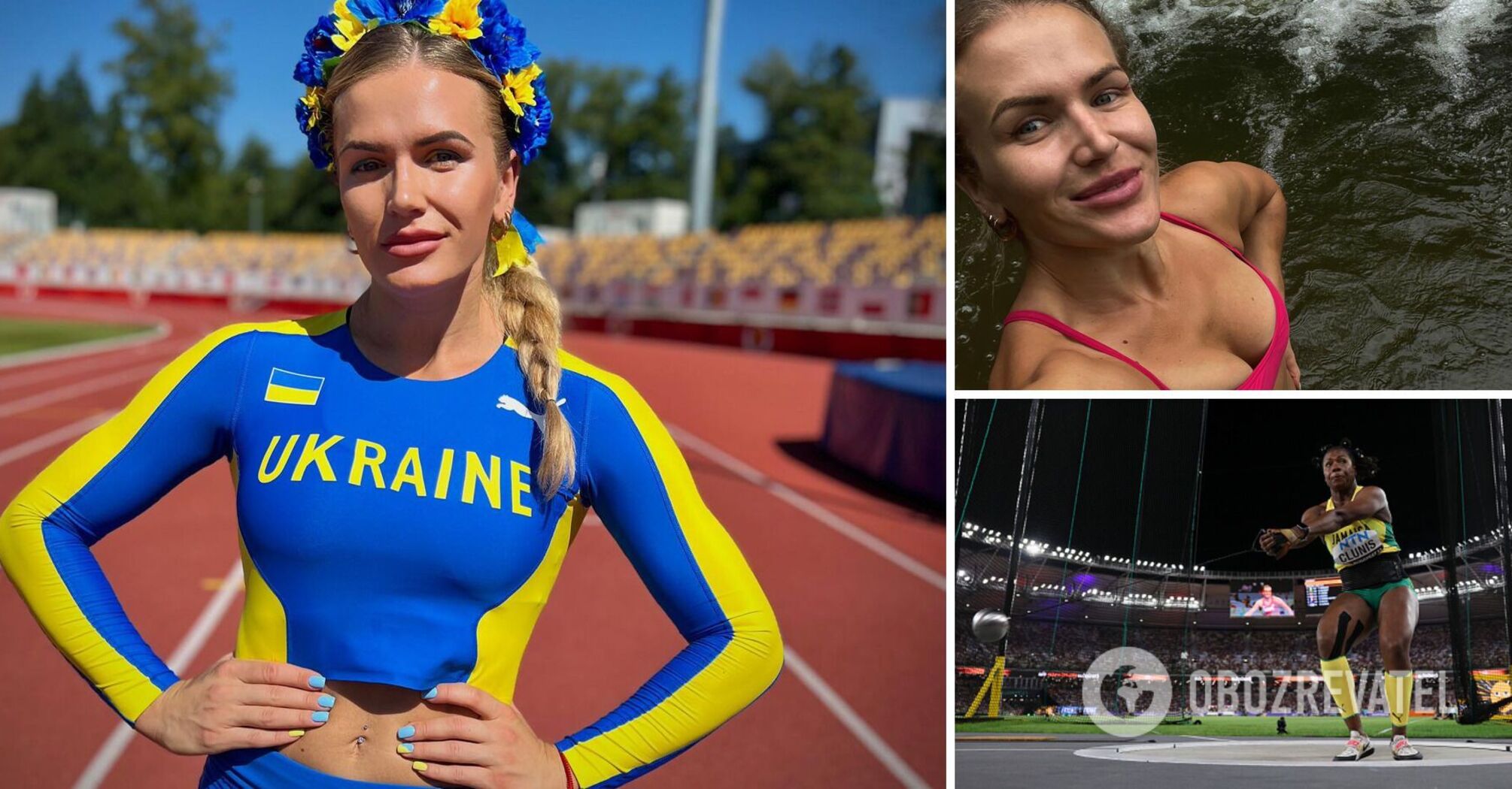 The champion athlete is not going to the Olympics because of the hurricane. The IOC gave her place to a Ukrainian beauty