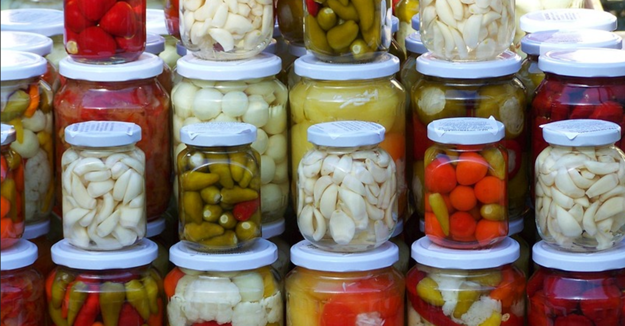 Assorted vegetables for the winter