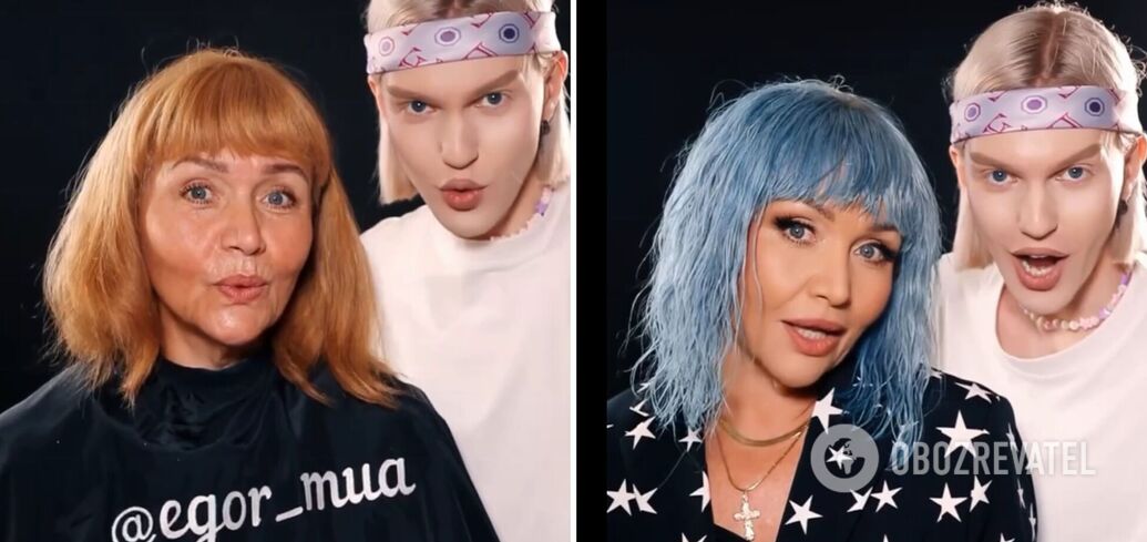 Alla Kudlay with blue hair stunned the network: what the 70-year-old birthday lady looks like today. Photos and videos