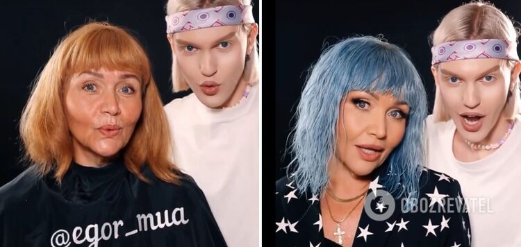 Alla Kudlay with blue hair stunned the network: what the 70-year-old birthday lady looks like today. Photos and videos