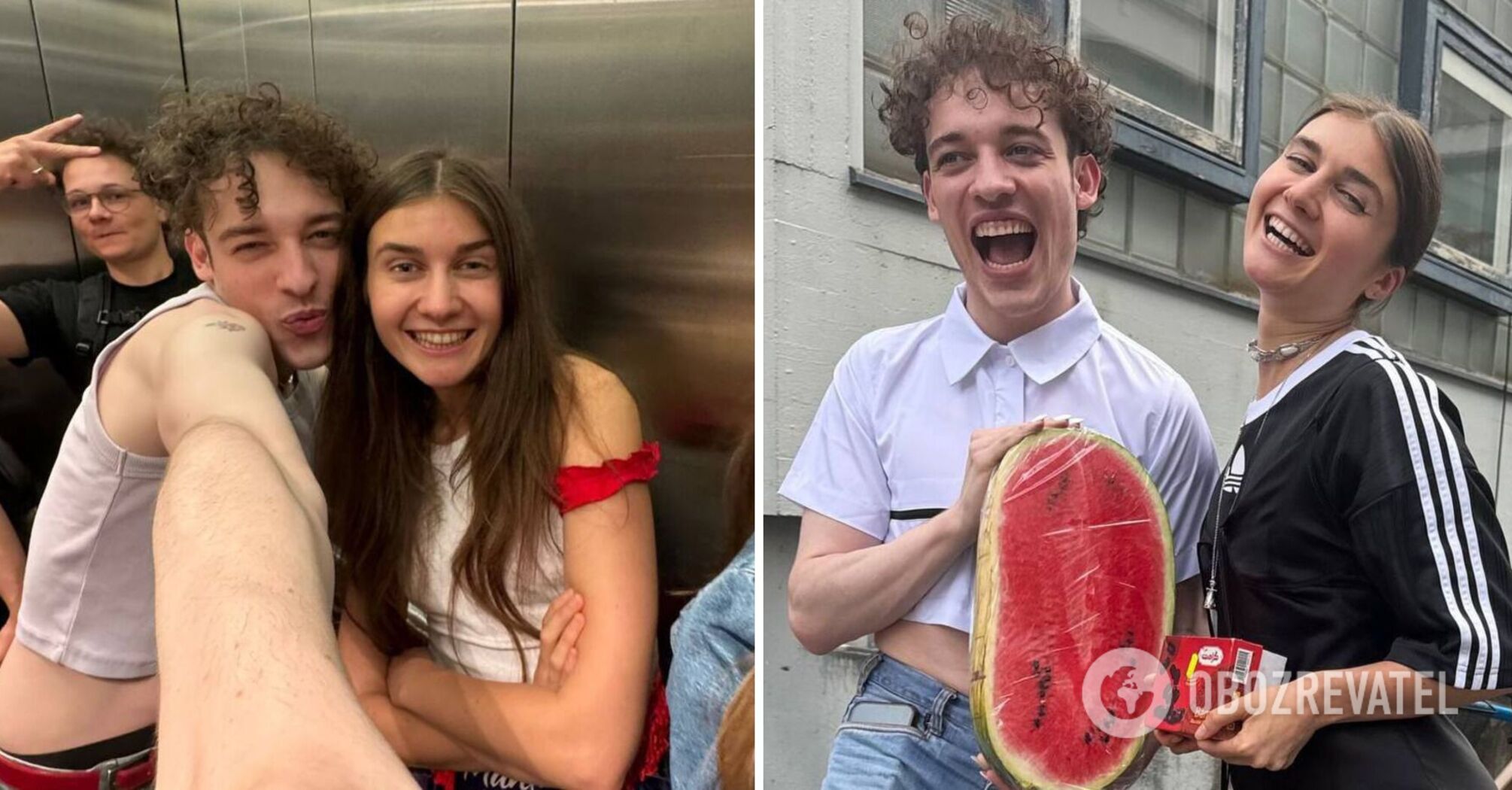 Jerry Heil and the winner of the Eurovision Song Contest 2024 Nemo sang Virgin Maria together at a festival in Switzerland. Video.