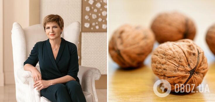 Svetlana Fus told about the benefits of walnuts