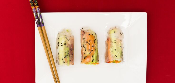 Spring rolls that won't harm your figure: how to make a real treat