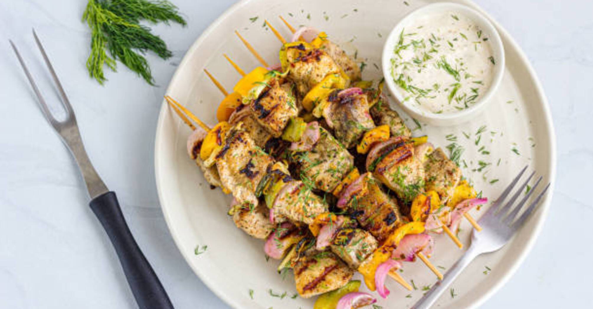 Przepis na grillowanego kurczaka i warzywa