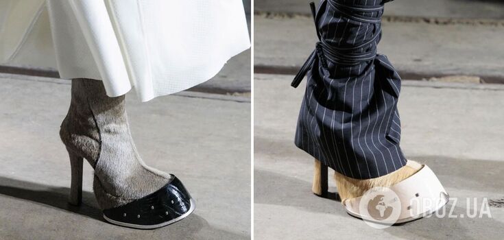 Horse hoof boots made a splash on the web: this could be a new trend for fall 2024. Photo
