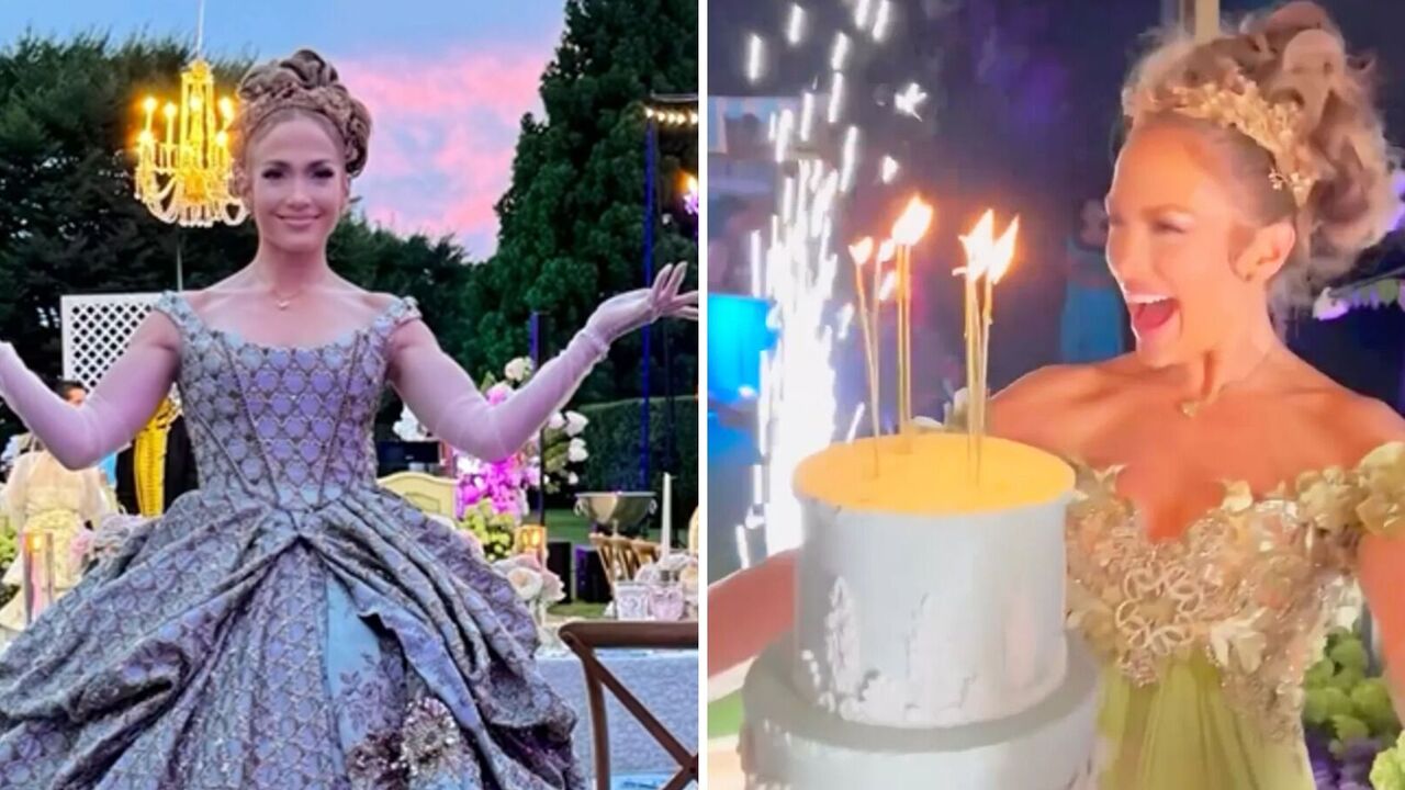 In the style of the Bridgertons: Jennifer Lopez celebrated her 55th birthday without Ben Affleck. Photos and videos