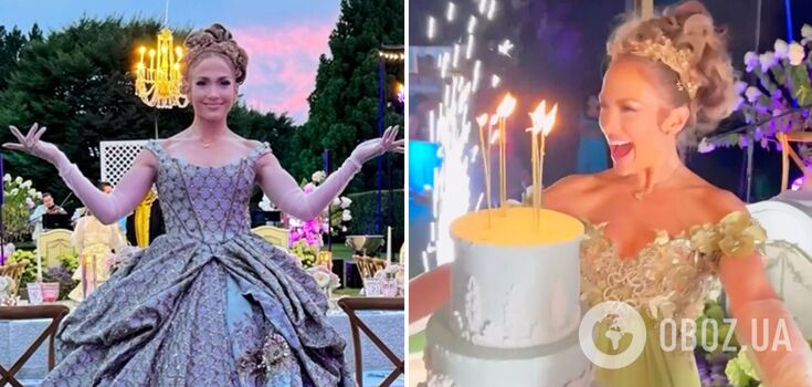 In the style of the Bridgertons: Jennifer Lopez celebrated her 55th birthday without Ben Affleck. Photos and videos