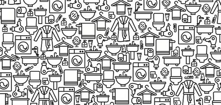 Not an easy task: find the shower head in the puzzle picture