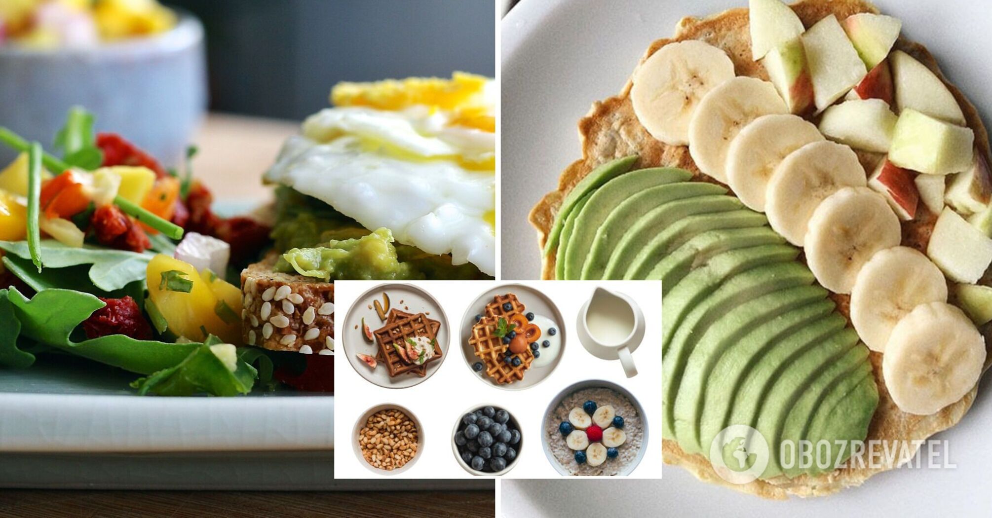 Dishes for breakfast