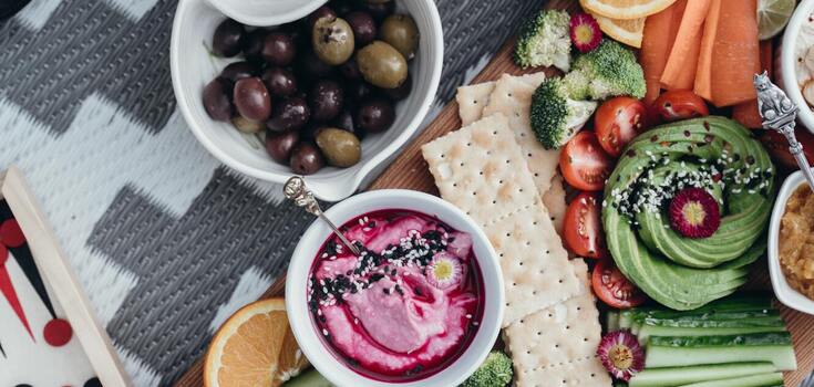 A healthy snack
