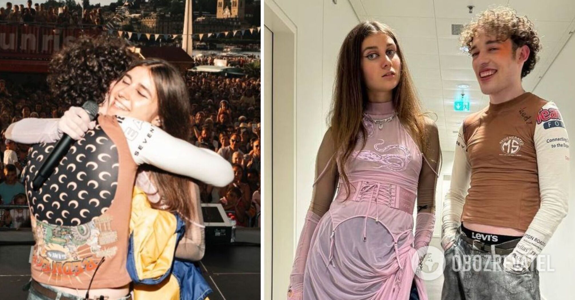 "A duo of musical geniuses". Jerry Heil and Eurovision 2024 winners Nemo combined their hits and impressed the network