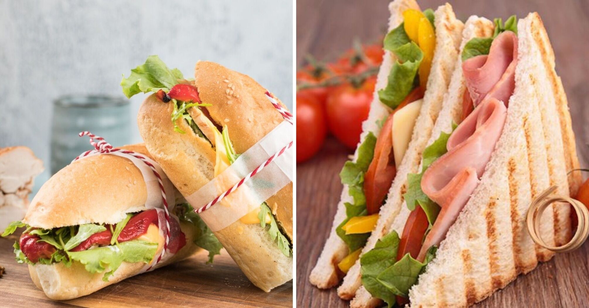Quick breakfast sandwiches: making with simple ingredients