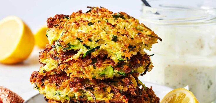 Not just potatoes: how to make hearty zucchini pancakes for a snack