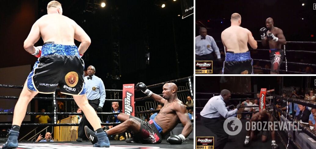 The famous heavyweight, who ignored the Russians, won the fight with his first punch in the 40th second. Video.