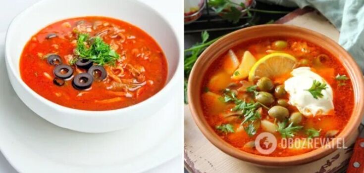 How to quickly and easily prepare Ukrainian soup solyanka with pickles: any meat will do