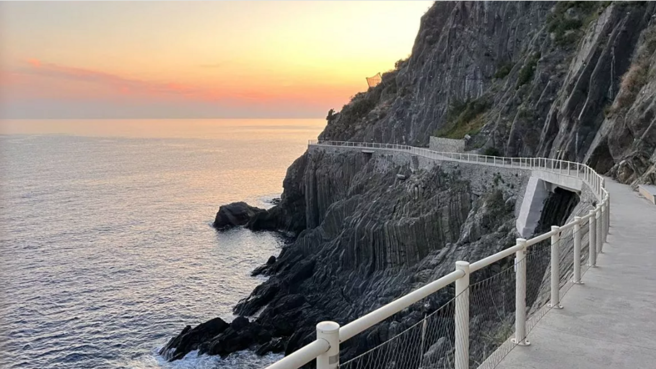 The Way of Love, which had been closed for 12 years due to a landslide, is opened in Italy