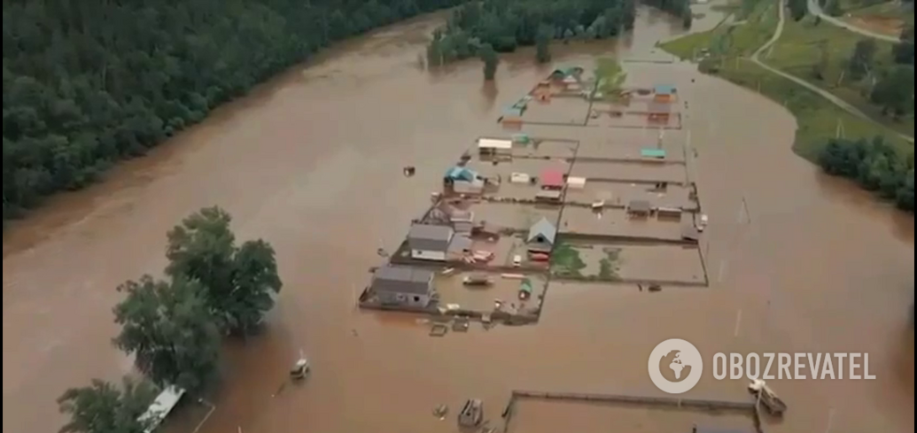 New flood in Russia after dam break