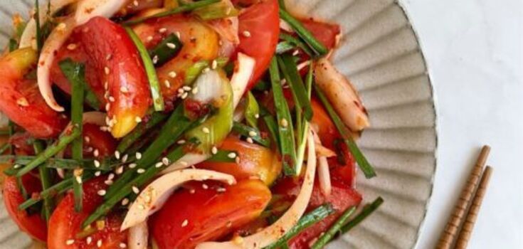 How to marinate fresh tomatoes deliciously: you can eat in 30 minutes