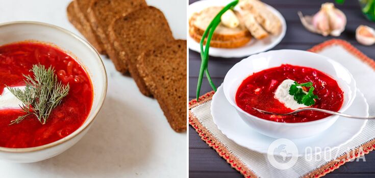 What to add to borscht roast so that the dish has a rich red color: just one ingredient