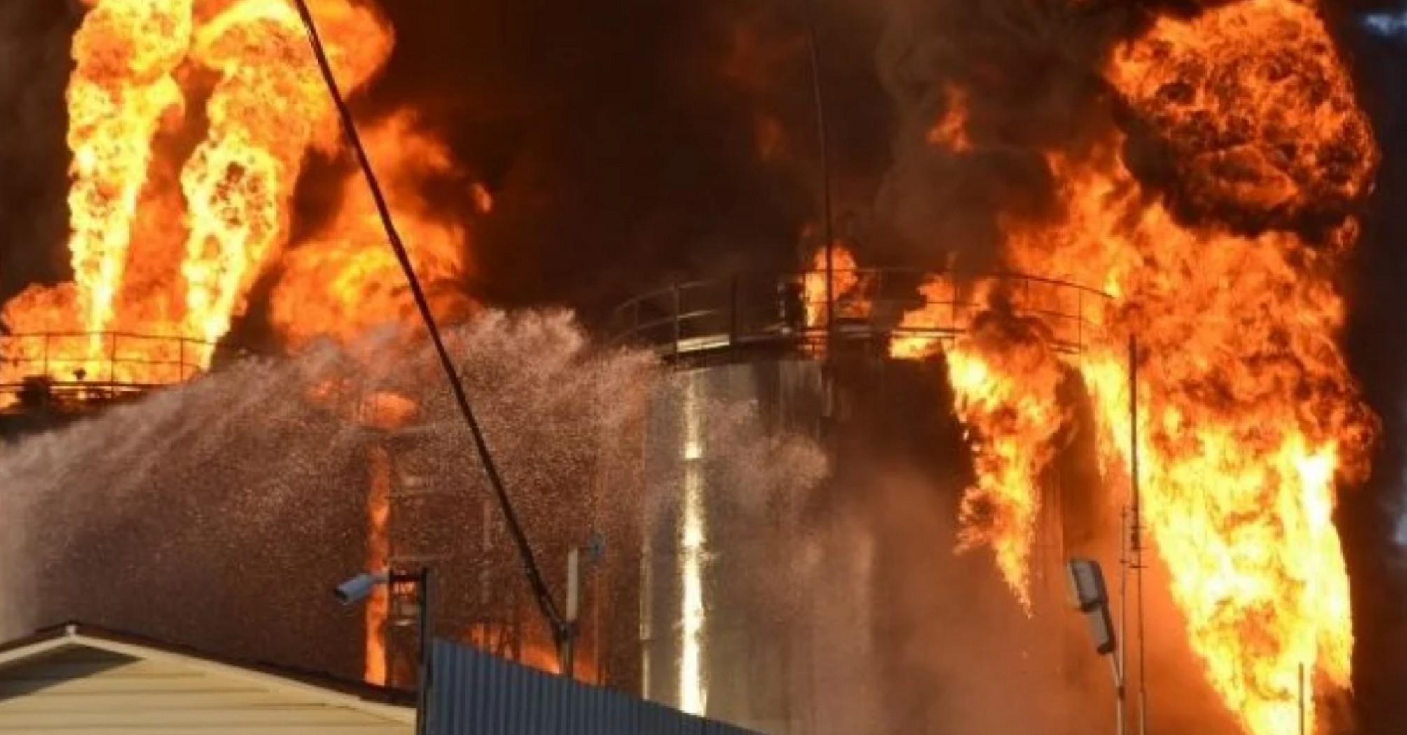 "Work is ongoing": the General Staff confirms the damage to the oil depot in the Kursk region of the Russian Federation