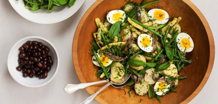 What tasty salad to prepare with green beans: an easy summer dish